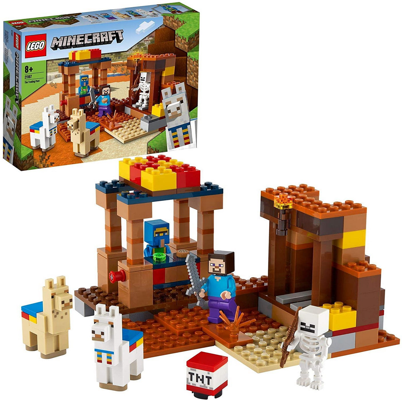 Lego minecraft punctul comercial 21167