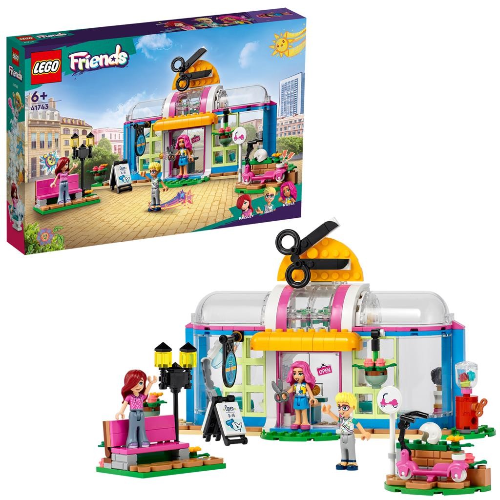 Lego friends salonul de coafura 41743