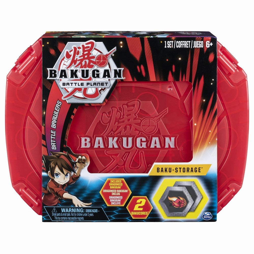 Bakugan caseta pentru pastrare cu bila dragonoid