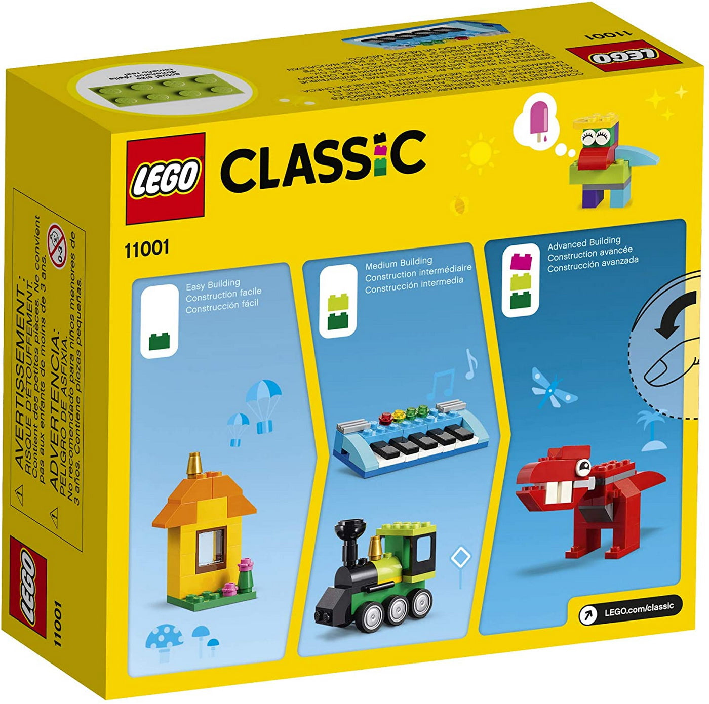 Lego classic caramizi si idei 11001