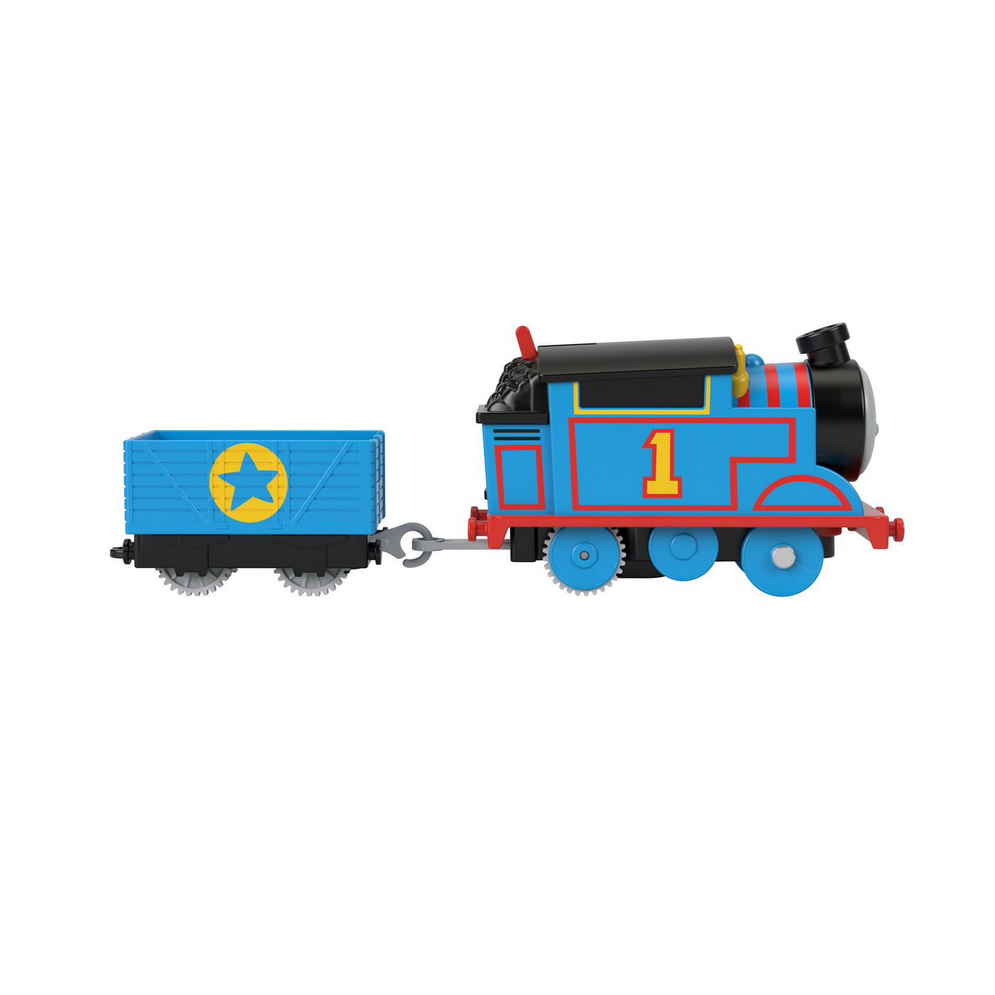 Thomas locomotiva motorizata thomas cu vagon