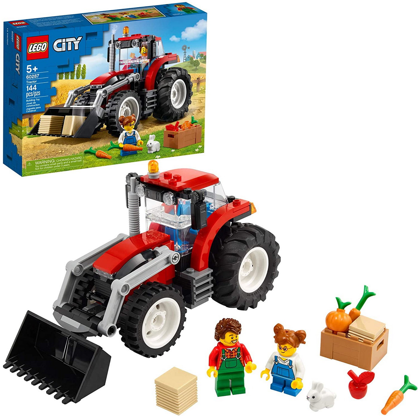 Lego city  tractor 60287