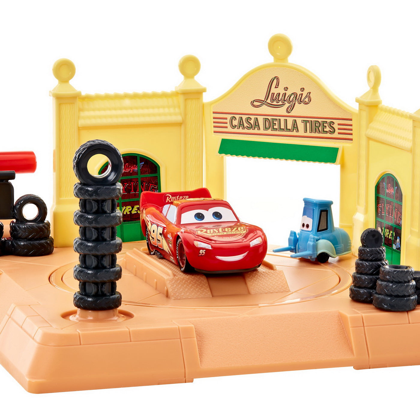 Cars set de joaca vulcanizare luigi's tire shop