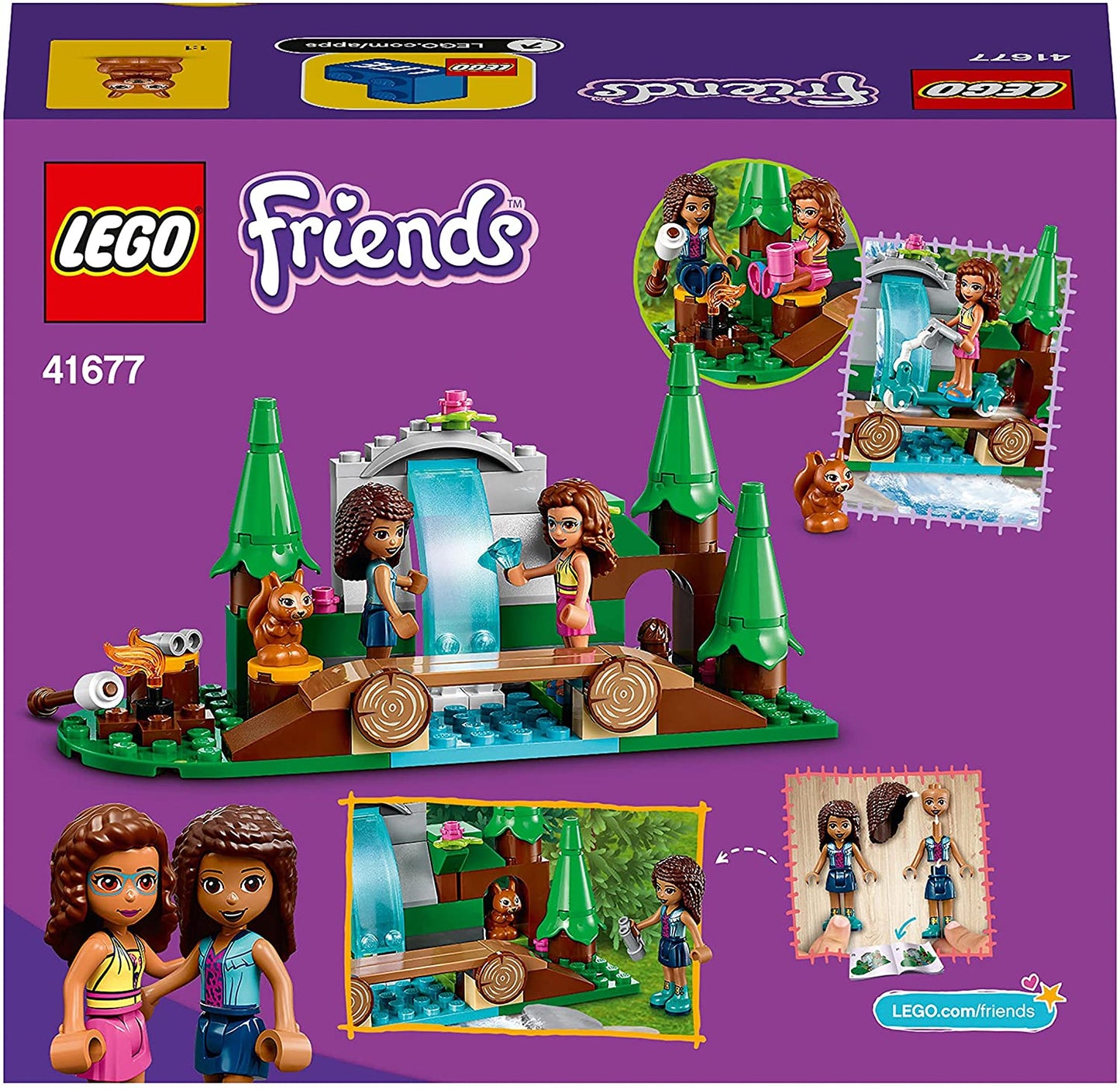 Lego friends cascada din padure 41677