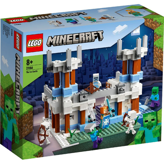 Lego minecraft castelul de gheata 21186