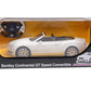 Masina cu telecomanda bentley continetal gt alb cu scara 1 la 12
