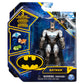 Figurina batman cu costum cu armura si articulata 10cm cu 3 accesorii surpriza