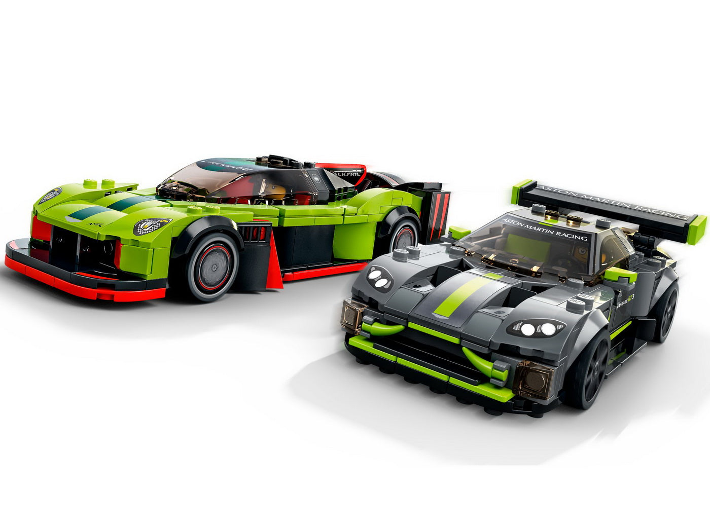 Lego speed champions aston martin valkyrie amr pro si aston martin vantage gt3 76910