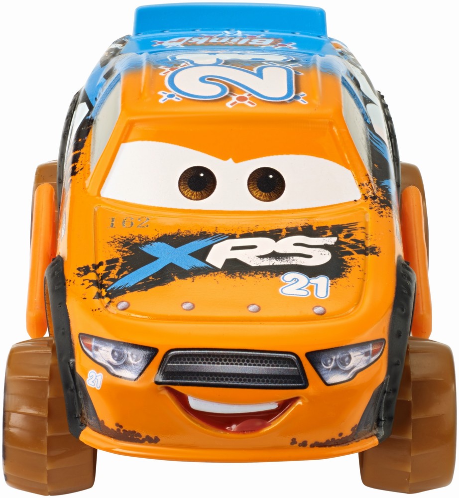 Cars xrs mud personaje principale speedy comet