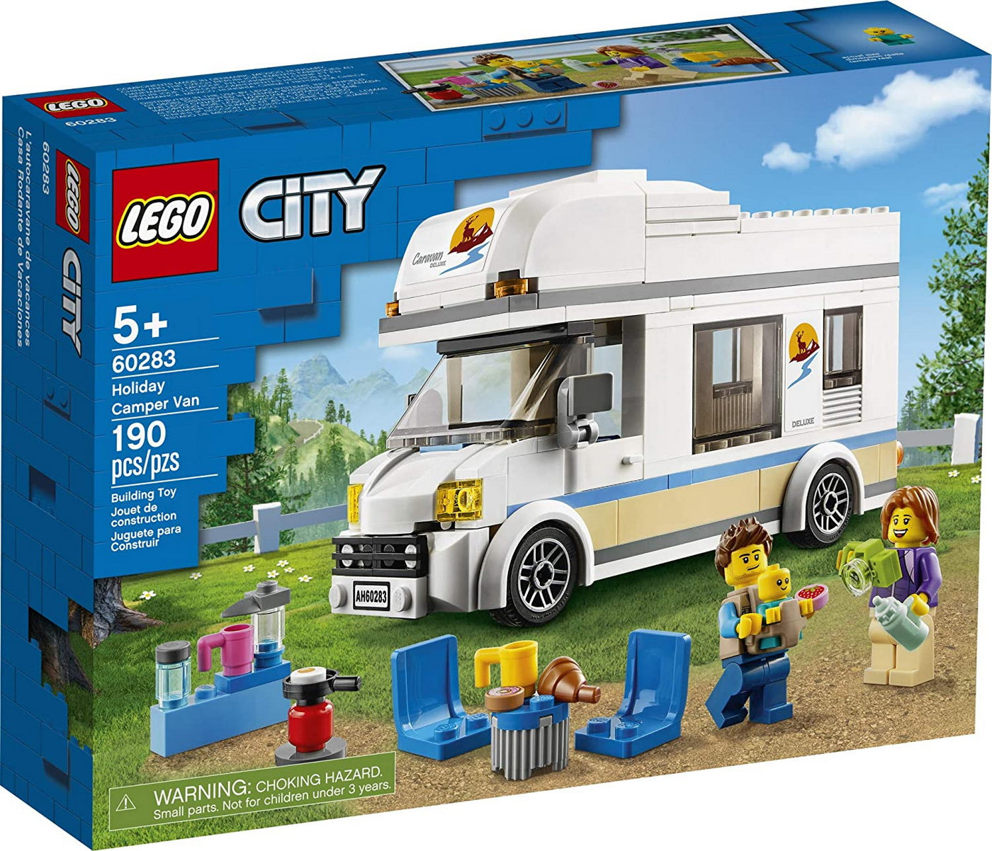 Lego city  rulota de vacanta 60283