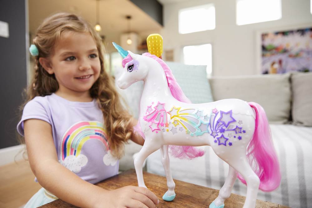 Barbie dreamtopia unicorn cu lumini si sunete