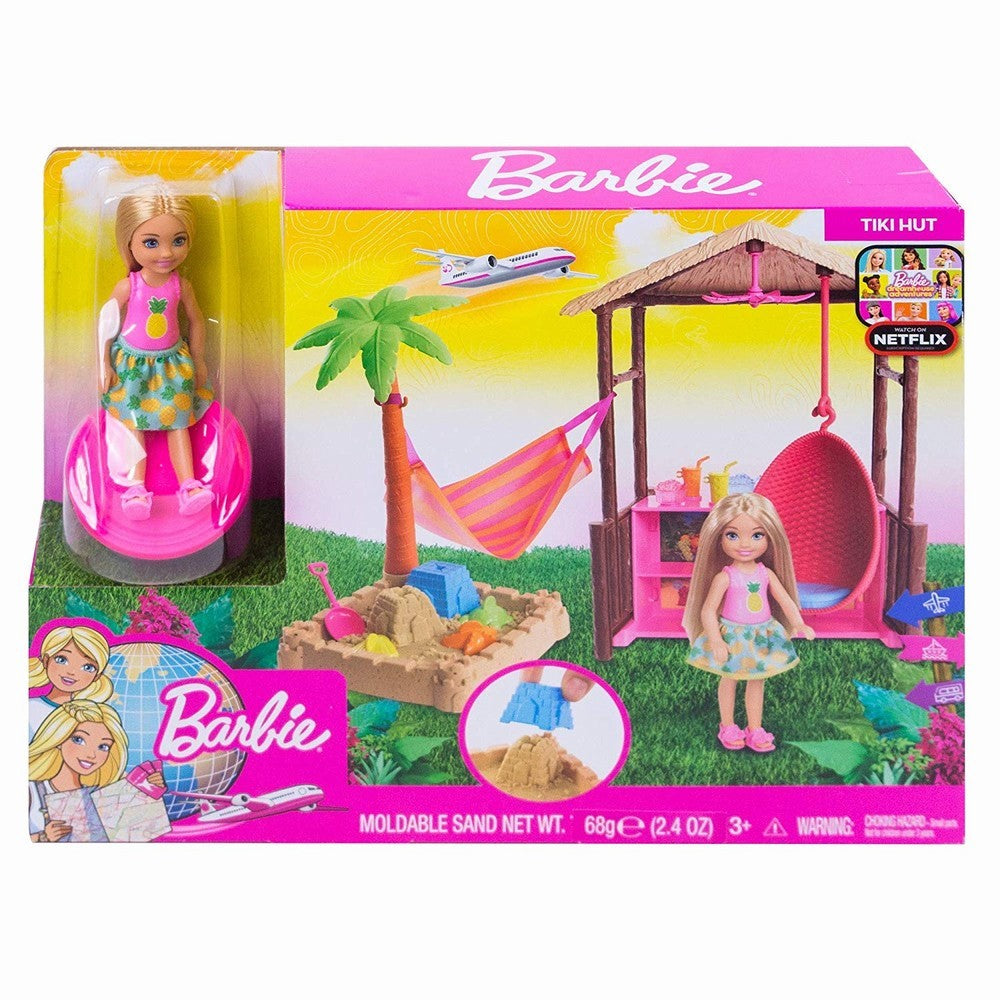 Barbie travel set chelsea in vacanta