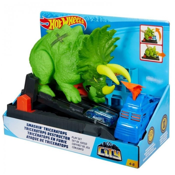 Hot wheels set dinozaurul furios