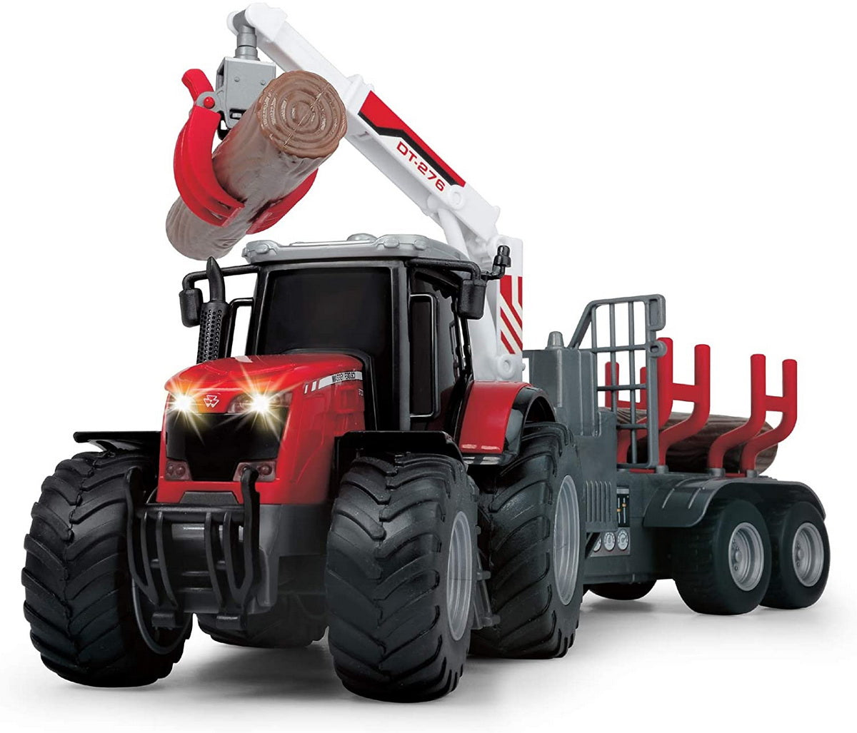 Tractor cu remorca massey ferguson 8737