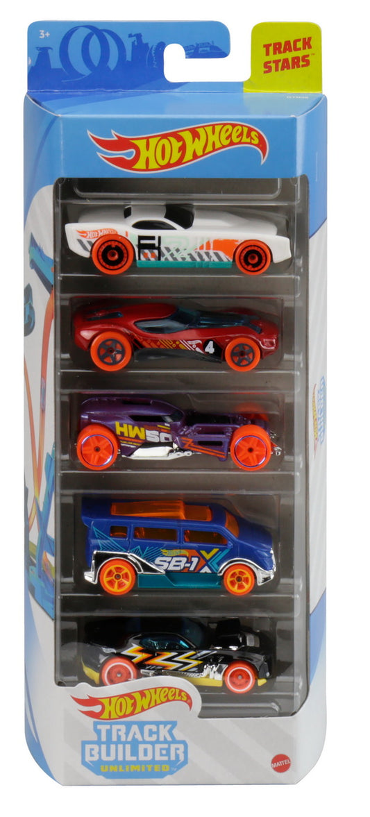 Set 5 masinute hot wheels track stars