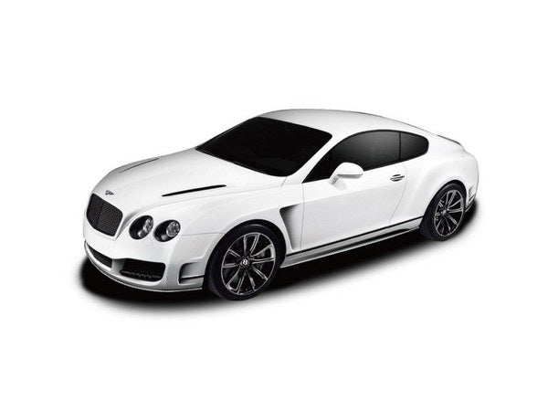 Masina cu telecomanda bentley continental gt alb cu scara 1 la 24