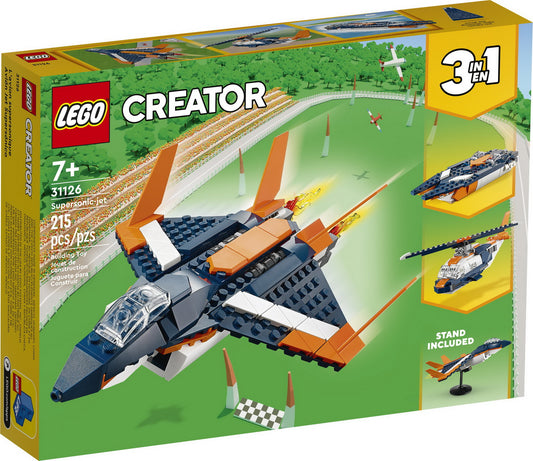 Lego creator avion supersonic 31126