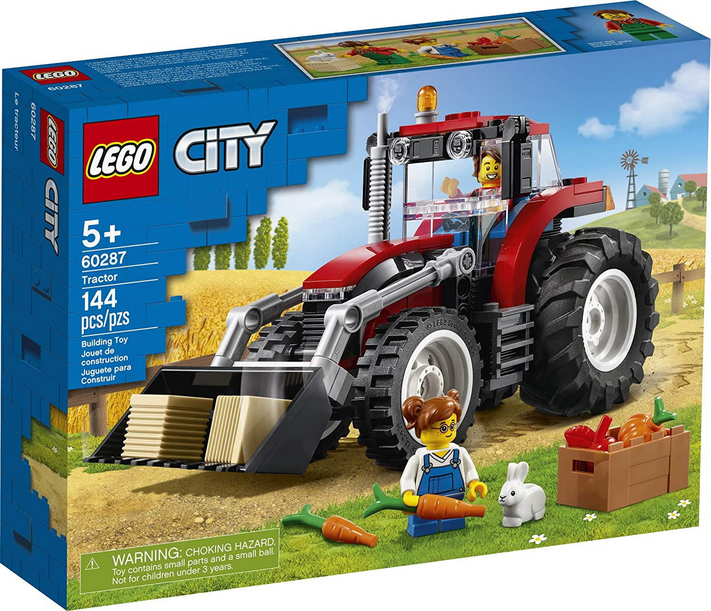 Lego city  tractor 60287