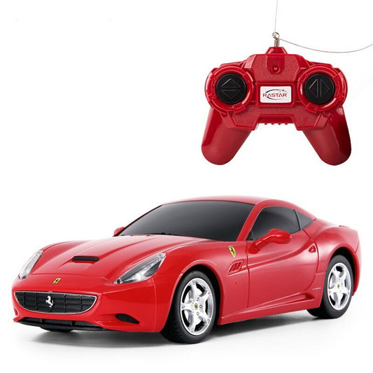 Masina cu telecomanda ferrari california rosie scara 1 la 24