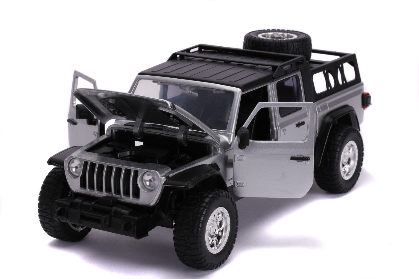 Fast and furious masinuta metalica jeep gladiator scara 1:24