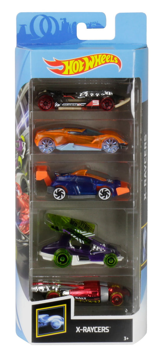 Set 5 masini hot wheels x-raycers