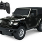 Masina cu telecomanda jeep wrangler jl negru scara 1 la 24