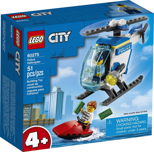 Lego city  elicopterul politie 60275