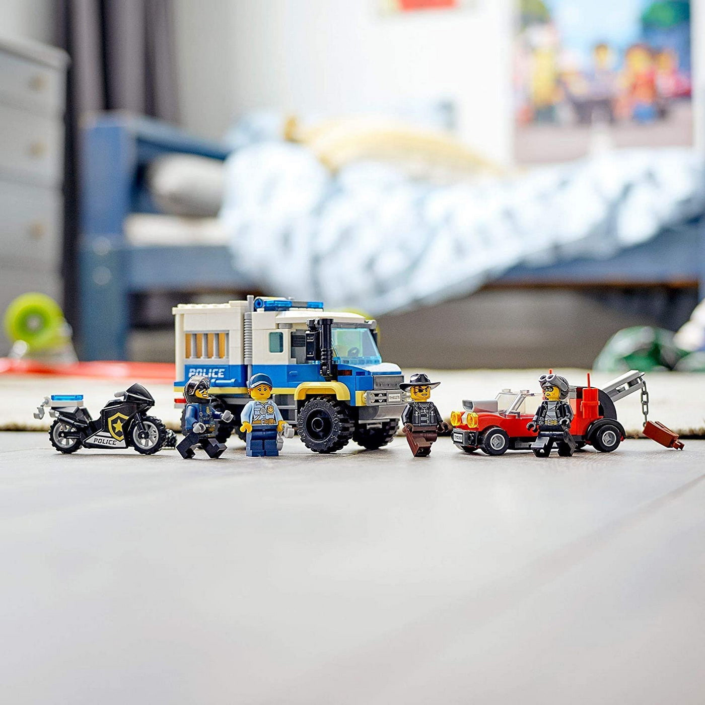 Lego city  transportul prizonierilor politiei 60276