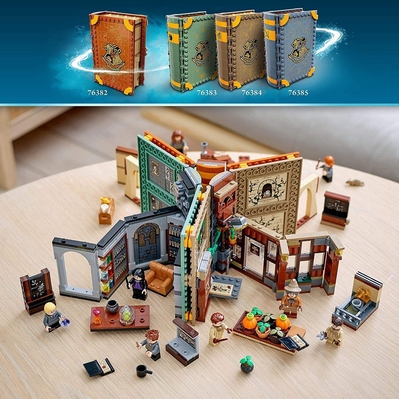 Lego harry potter  moment hogwarts: lectia de transfigurare 76382