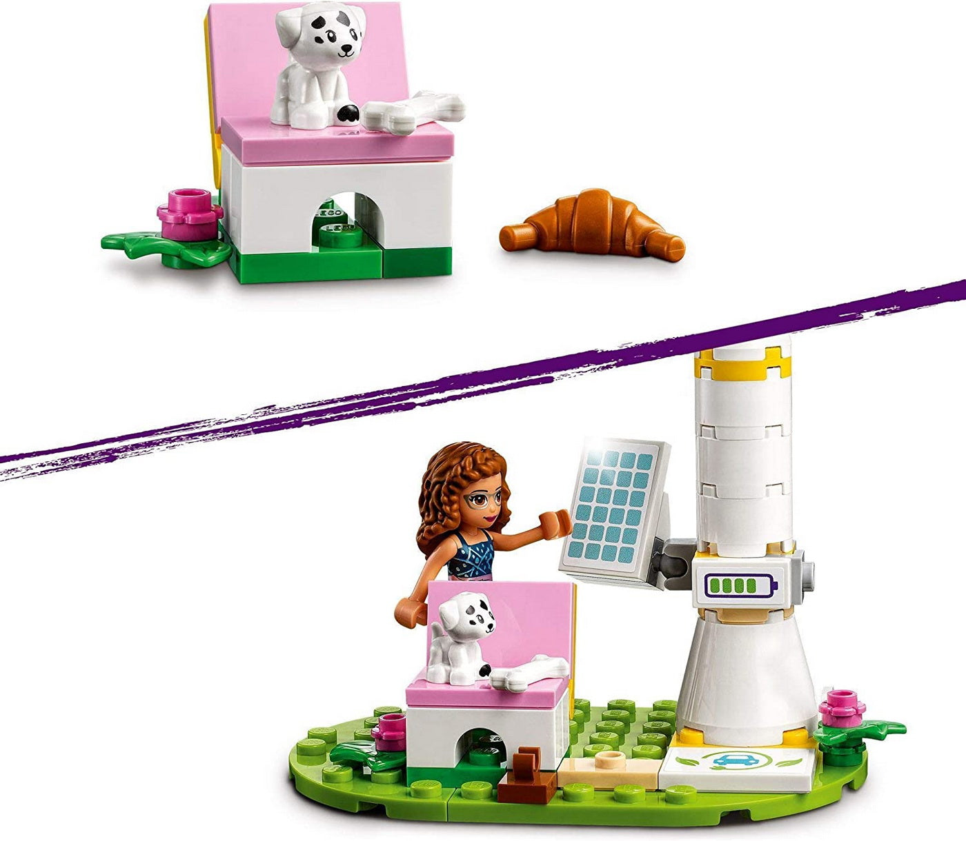 Lego friends masina electrica a oliviei 41443