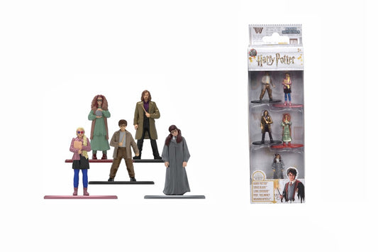 Harry potter set de 5 figurine metalice scara 1 la 65