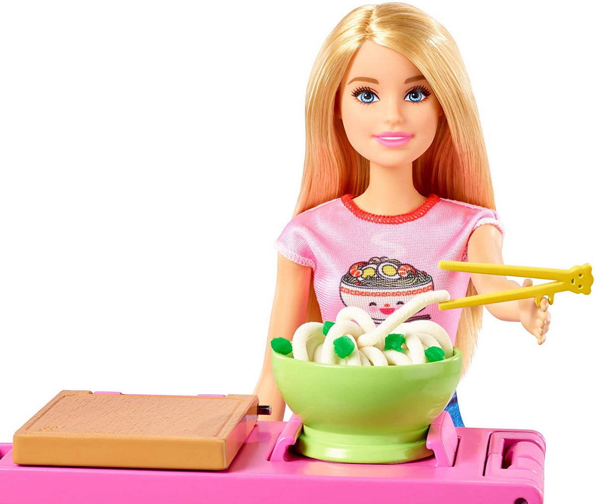 Barbie set de joaca pregateste noodles