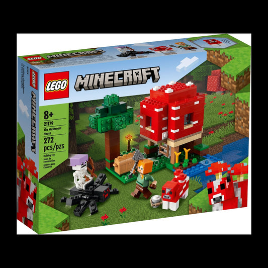 Lego minecraft casa ciuperca 21179