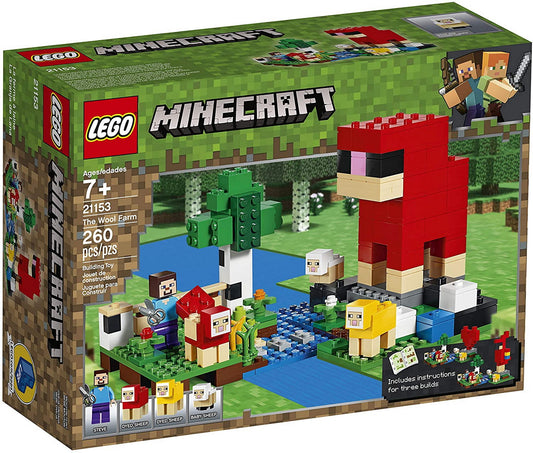 Lego minecraft ferma cu oi 21153