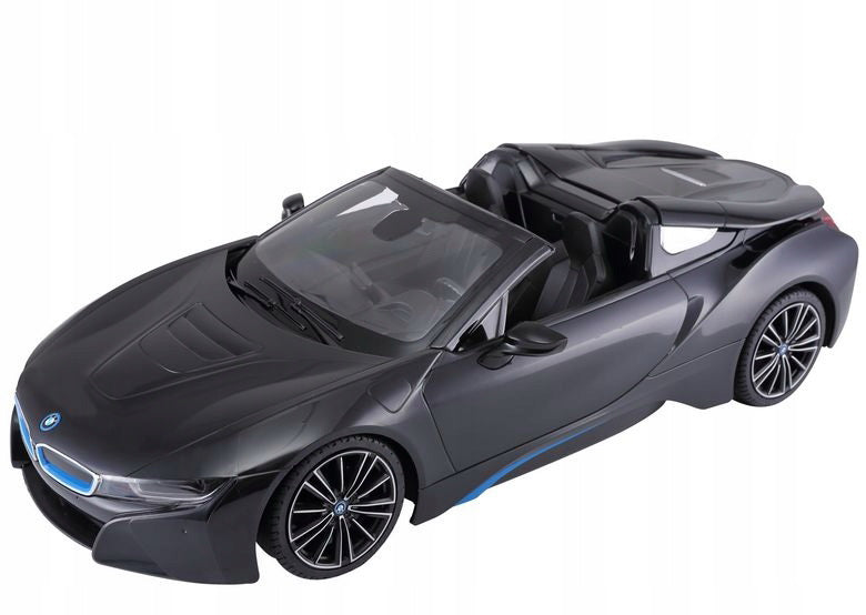 Masina cu telecomanda bmw i8 negru scara 1 la 12