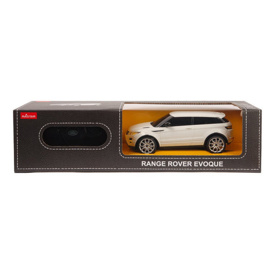 Masina cu telecomanda range rover evoque alb scara 1 la 24