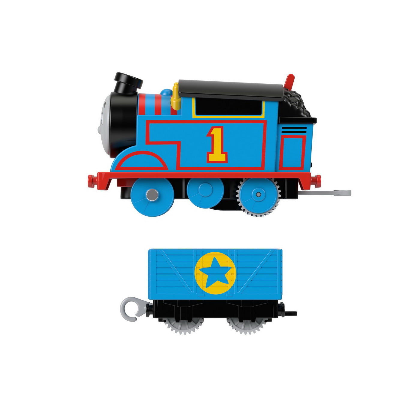 Thomas locomotiva motorizata thomas cu vagon