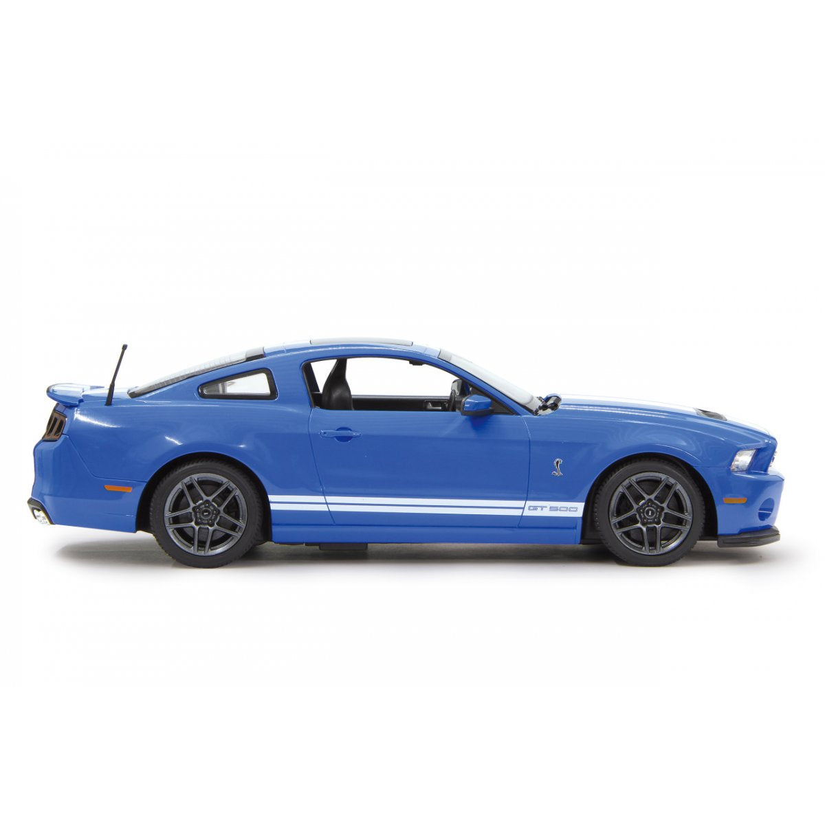 Masina cu telecomanda ford shelby gt500 albastru cu scara 1 la 14