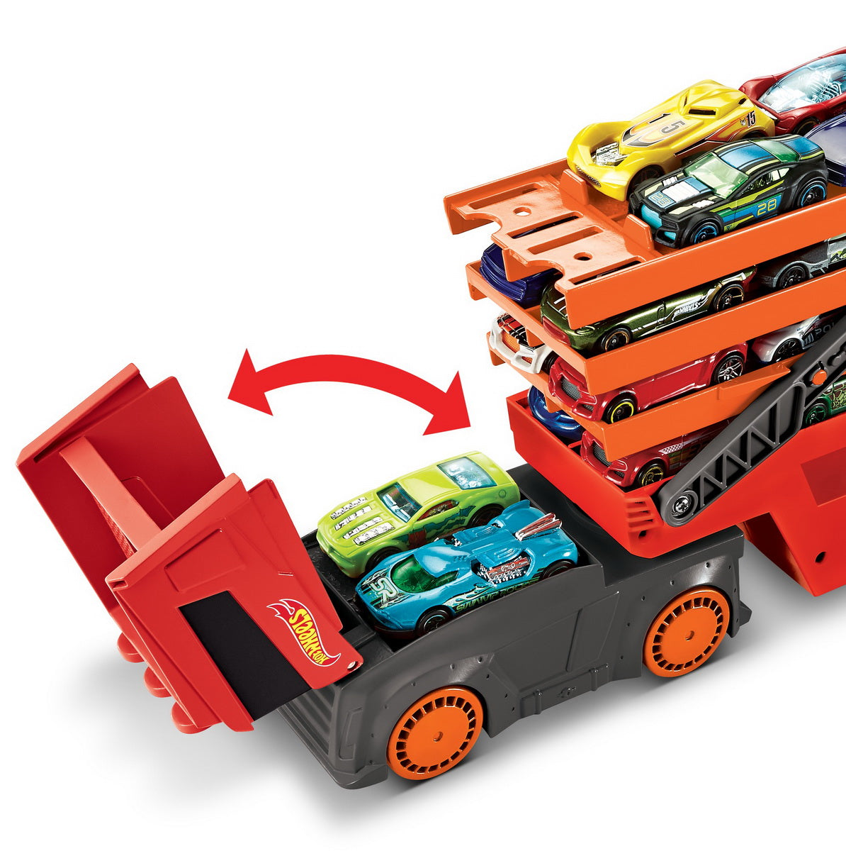 Hot wheels mega transportatorul de masini