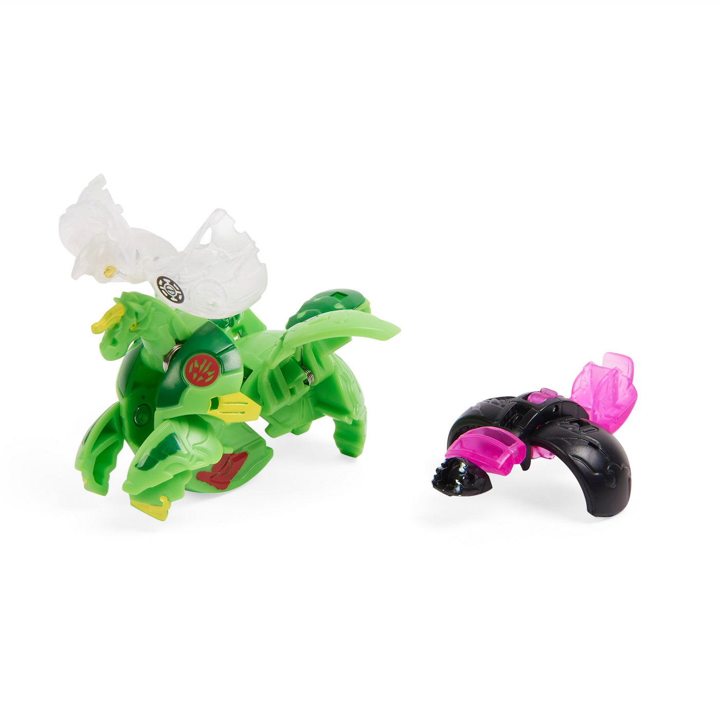 Bakugan s4 pachet starter 4 piese blitz fox, stingzer, colossus si pegatrix