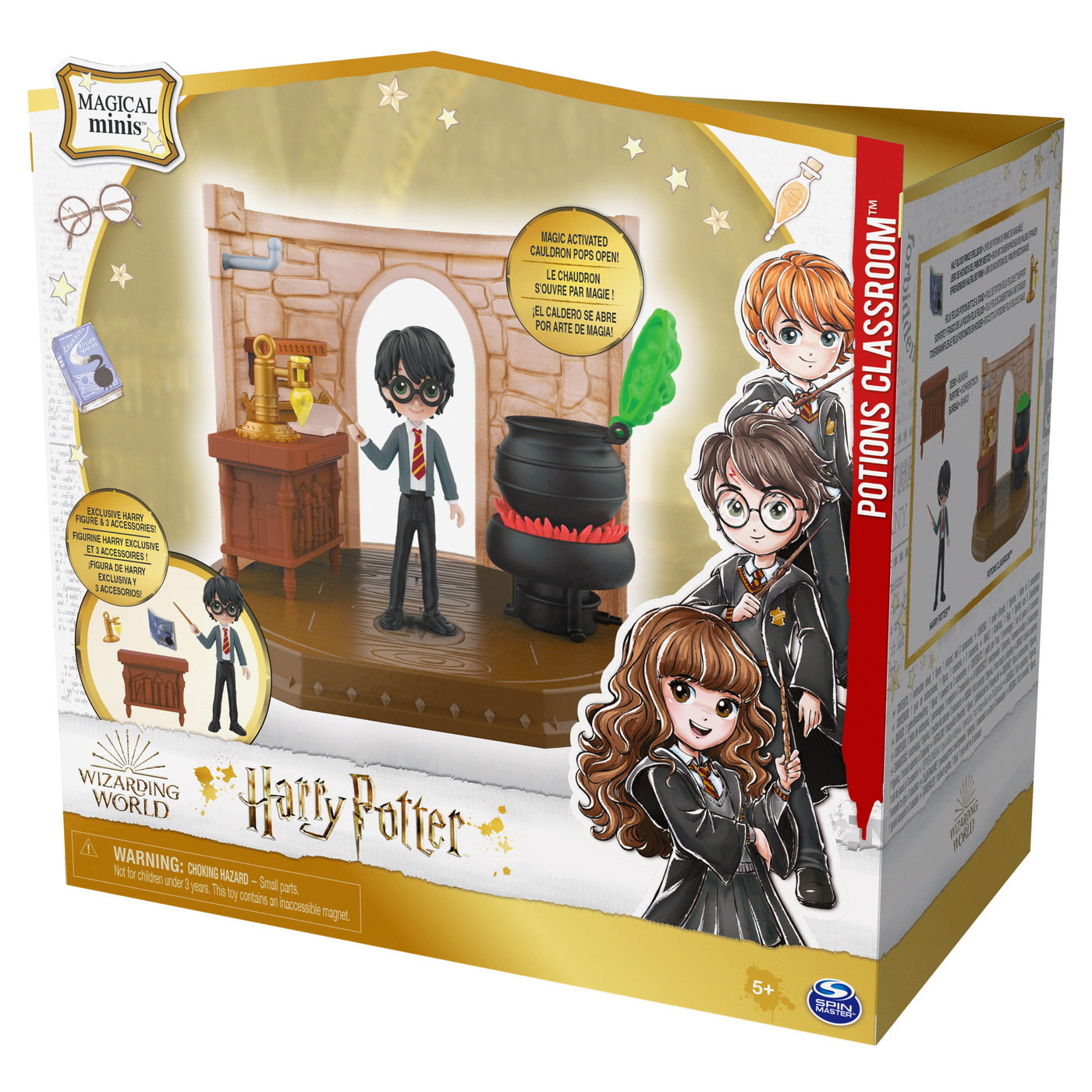 Harry potter wizarding world magical sala de clasa minis potiuni harry potter