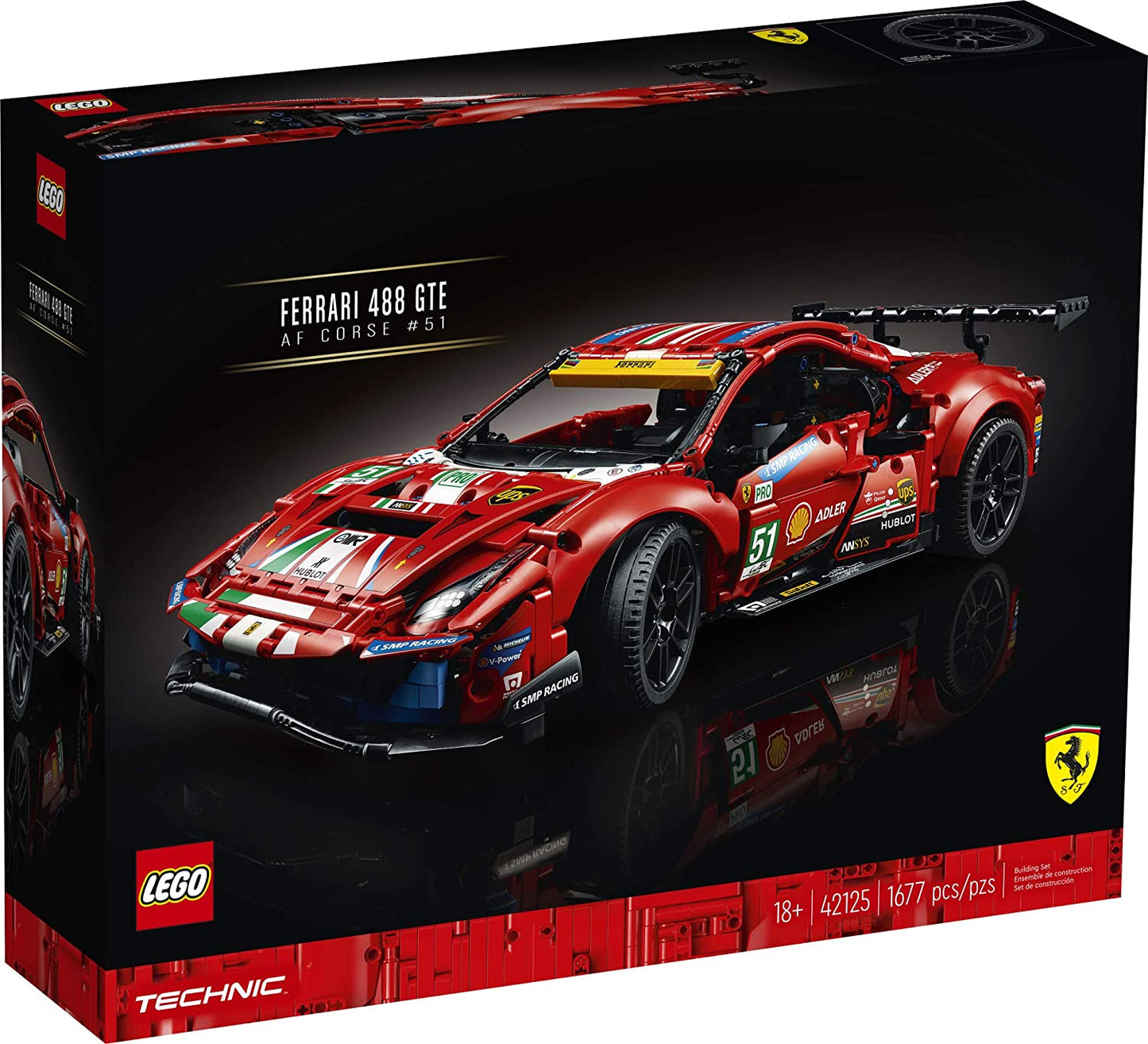 Lego technic ferrari 488 42125