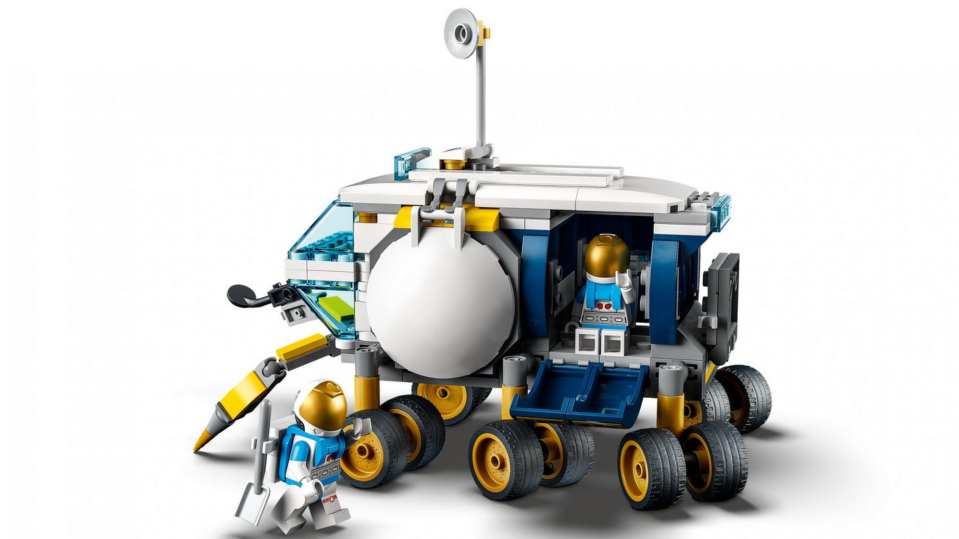 Lego city vehicul de recunoastere selenara 60348