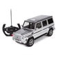 Masina cu telecomanda mercedes-benz g55 argintiu cu scara 1 la 14