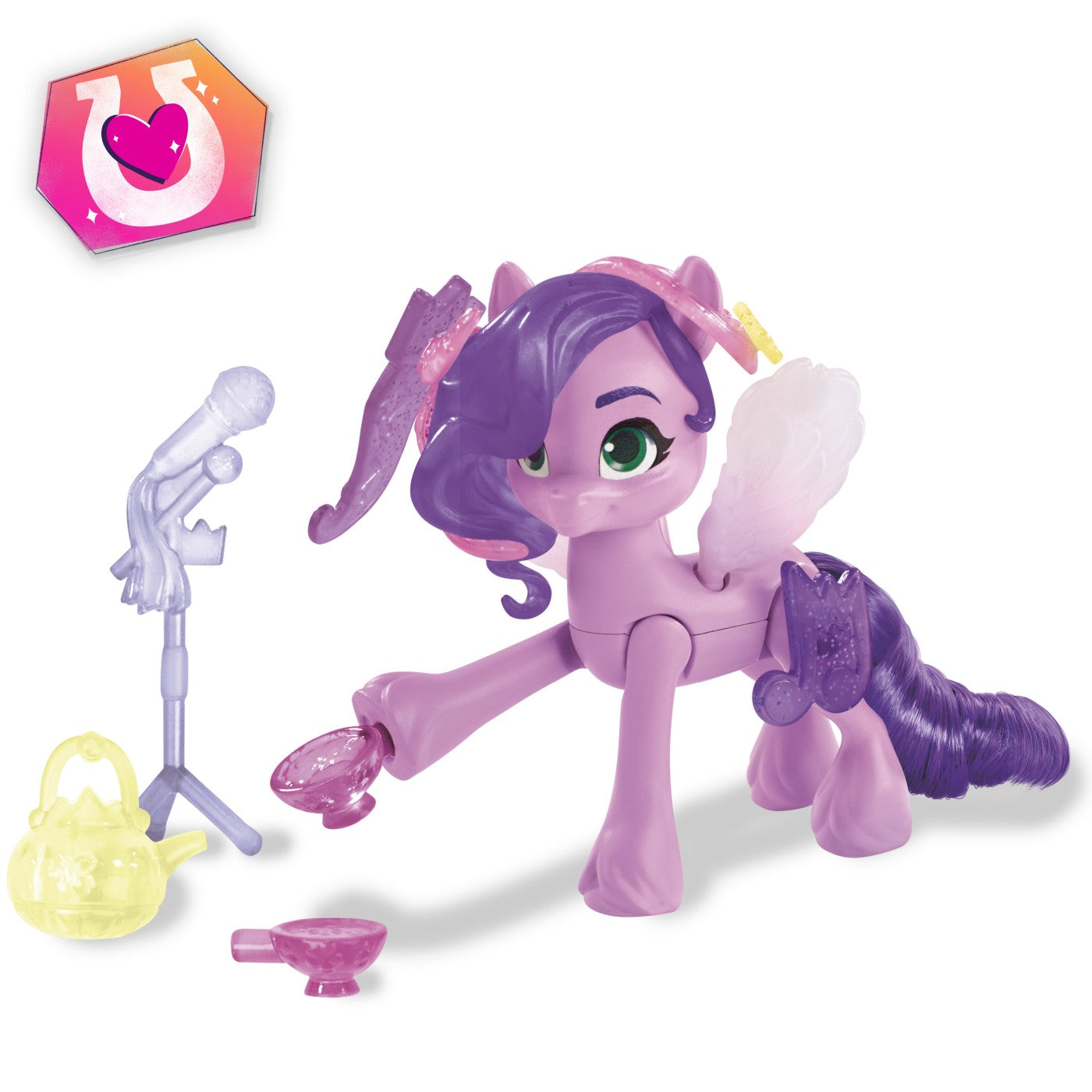 My little pony cutie mark magic figurina princess petals 7.5cm