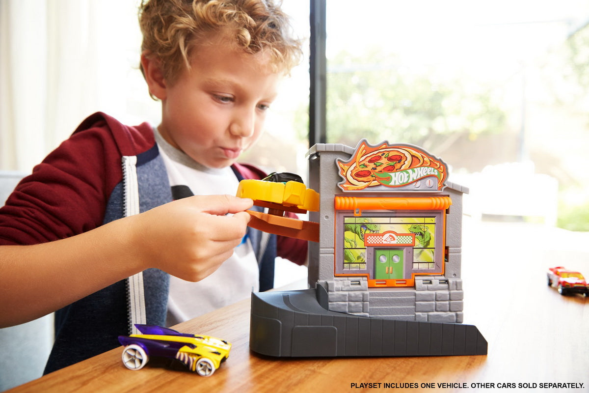 City unitati din oras hot wheels pizza toss