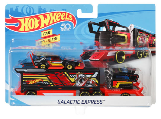 Set camion si masina sport galactic express