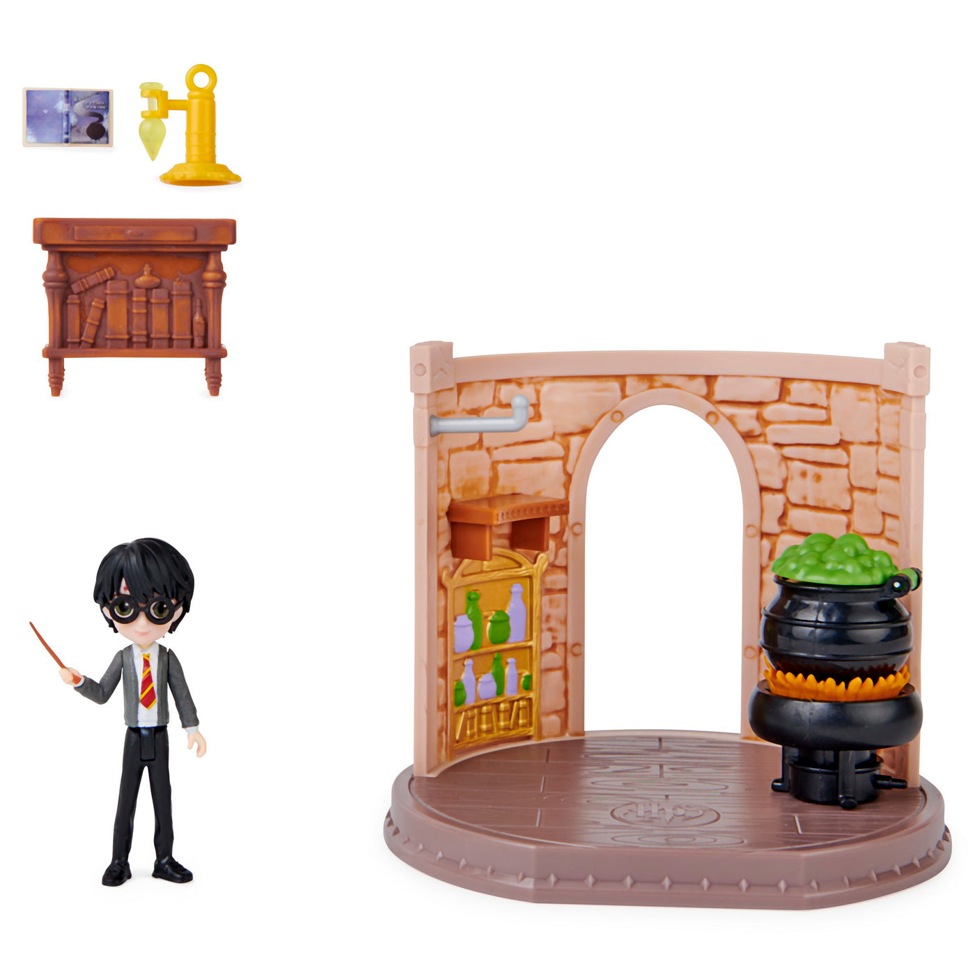 Harry potter wizarding world magical sala de clasa minis potiuni harry potter