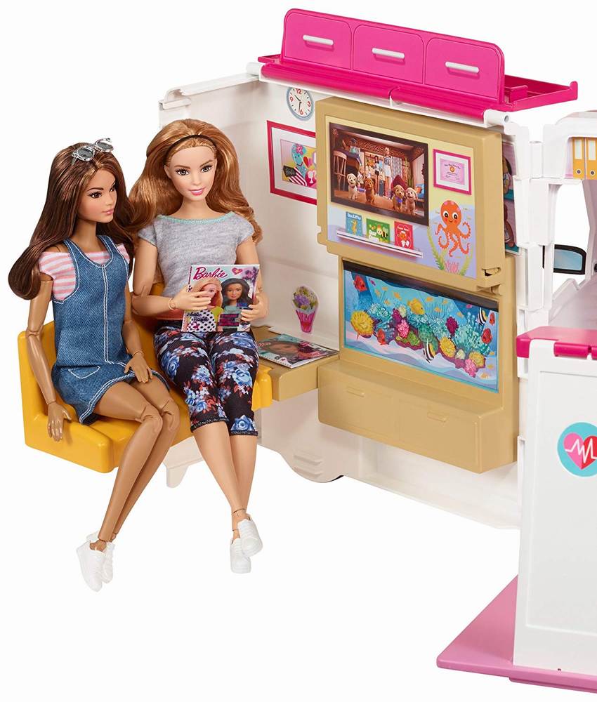 Barbie set clinica mobila