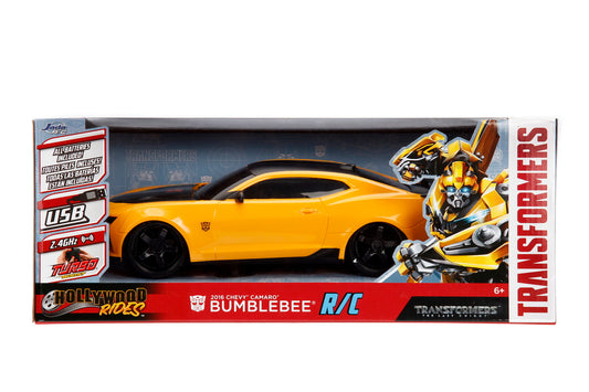 Transformers chevy camaro radiocomandat bumblebee scara 1 la 16